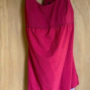 lululemon athletica Red Tank Top